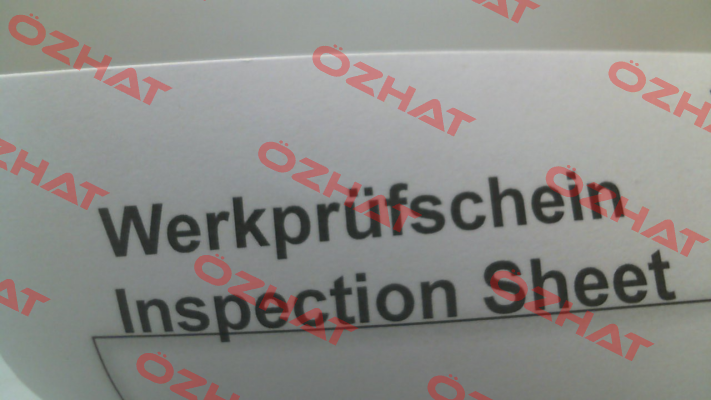 Werksprüfschein Tastotherm
