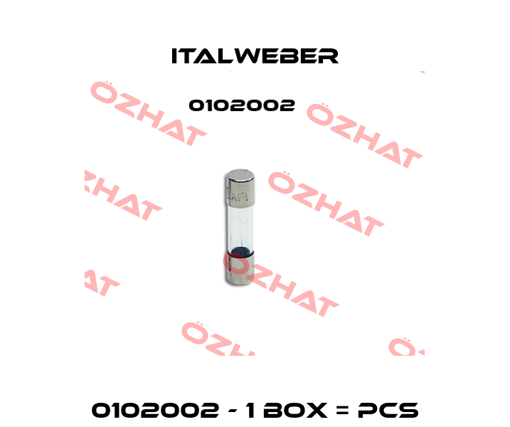 0102002 - 1 box = pcs Italweber