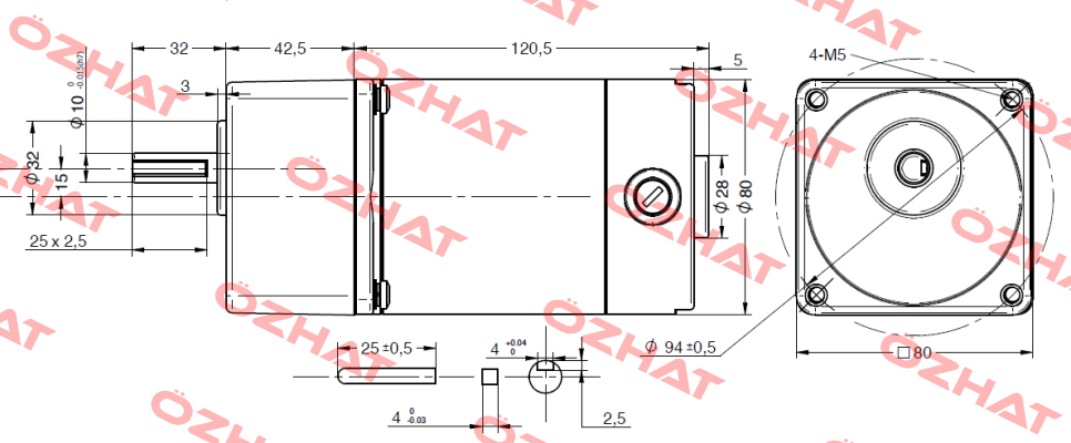 SDS80120A-12-750 Transmotec