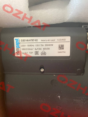 D2E146HT6702 EBM Papst