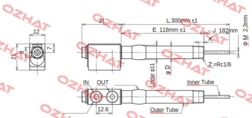 JC-KRM-10-L300-E118-J182-M2.3 Ahresty-tec