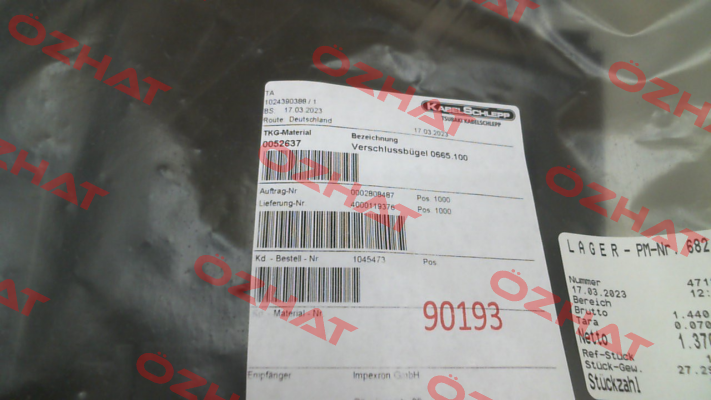 TS0 // 0052637 Tsubaki Kabelschlepp