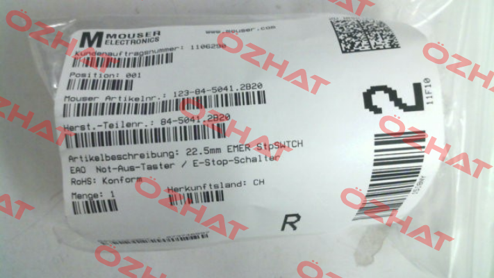 84-5041.2B20 Eao