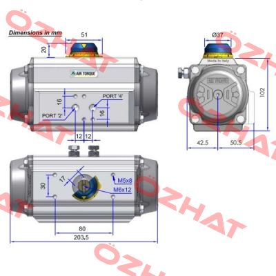 B10- AT201UDAF05+F0717 DS-000 (UK part N. - AT201UDA ) Air Torque