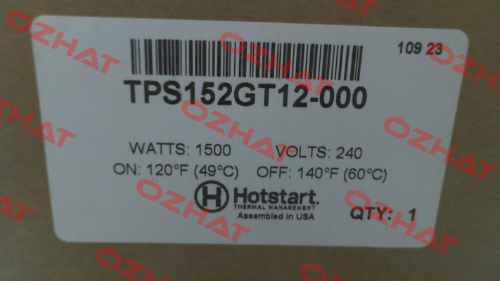TPS152GT12-000 Hotstart
