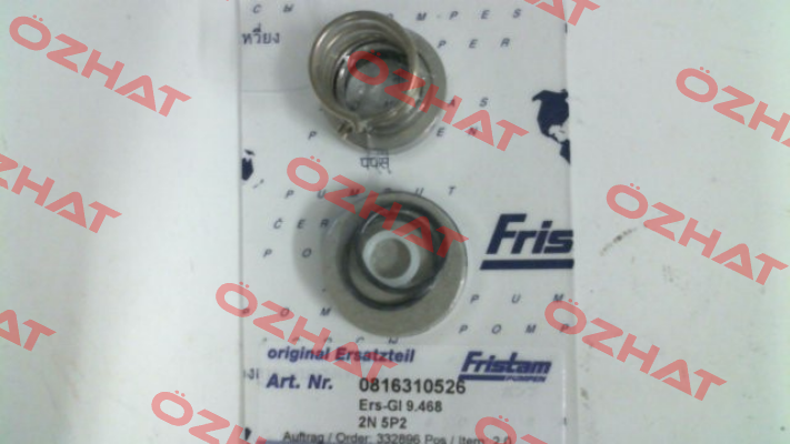 p/n: 0816310526 / Type: Ers-Gl 9.468 2N 5P2 Fristam