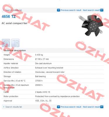4656TZ EBM Papst