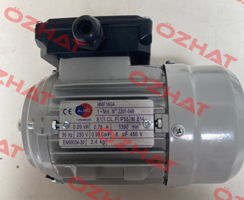 MOT.56 0,09KW 1500TM 230V B14-FT65 MMP56G4 Almo
