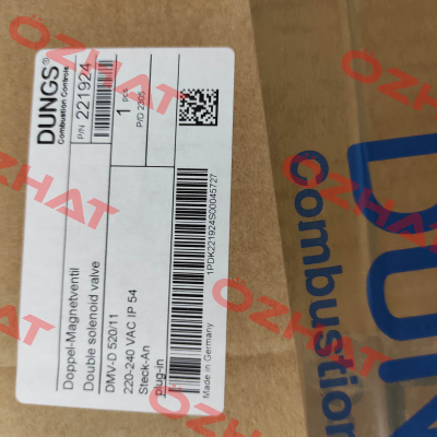 DMV-D 520/11 AC 220-240 V IP54 Dungs