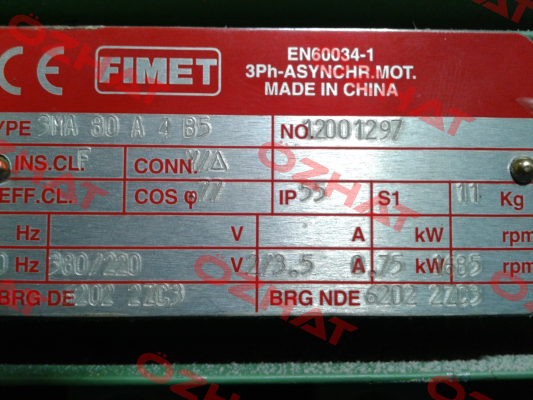 Ü-100025/M+F 225S4 Fimet