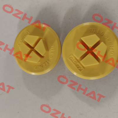 P/N: 735 0663 0000, Type: GPN 735 G 1 1/4 Poppelmann