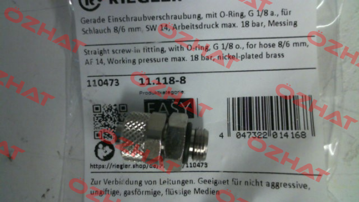 110473 / 11.118-8 Riegler