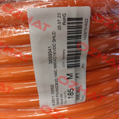 9-2611 70MM² 32059341 Coroplast
