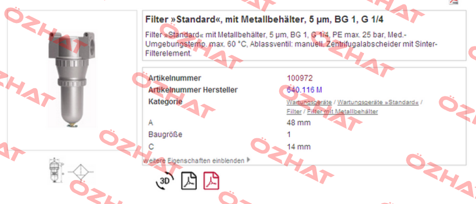 P/N: 100977 Type: 650 E/M  Riegler