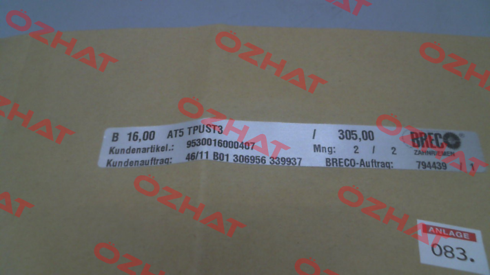 9530016000407 Brecoflex