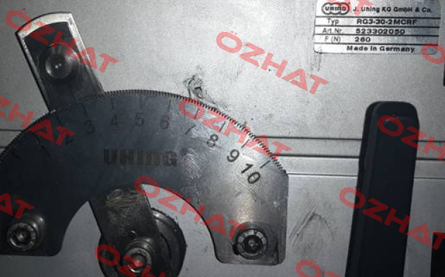 RG3-30-2MCRF old code, RG3L-30-2MCRF new code Uhing®