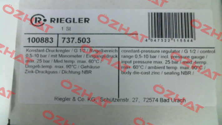737.503 / 100883 Riegler