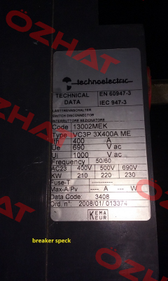 13002MEK-INT Technoelectric