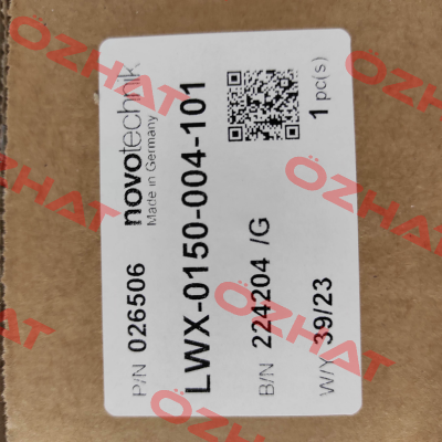 P/N: 400026506, Type: LWX-0150-004-101 Novotechnik