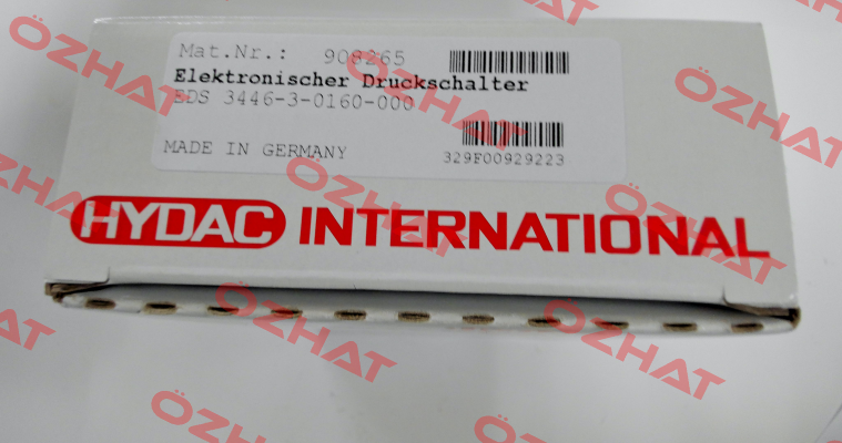 908265 / EDS 3446-3-0160-000 Hydac