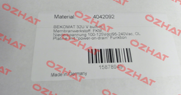 BEKOMAT 32U V built-in,  4042092 Beko